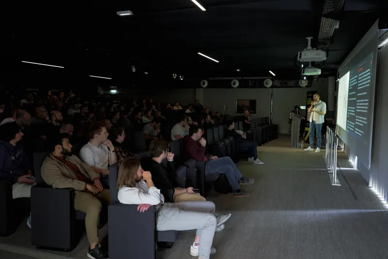 Main stage during a conference